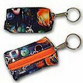 Globi 3D Lenticular Key Chain Purse (Space Travel)